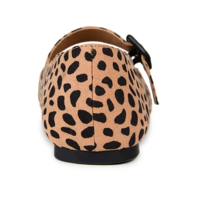 Journee Collection Womens Karissa Buckle Pointed Toe Mary Jane Flats 4 Journee Collection Womens Karissa Buckle Pointed Toe Mary Jane Flats - Image 2