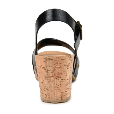 Journee Collection Womens Valentina Tru Comfort Foam Ankle Strap Platform Sandals 4 Journee Collection Womens Valentina Tru Comfort Foam Ankle Strap Platform Sandals - Image 2