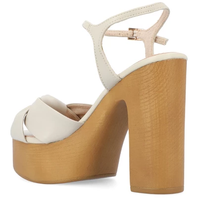 Journee Collection Womens Lorrica Tru Comfort Foam High Heel Open Toe Sandals 8 Journee Collection Womens Lorrica Tru Comfort Foam High Heel Open Toe Sandals - Image 6