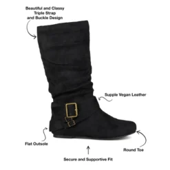 Journee Collection Wide Calf Women's Shelley-6 Boot 20 Journee Collection Wide Calf Women's Shelley-6 Boot -Journee Collection GUEST 6397c65d 965c 4743 aac2 201010693adf