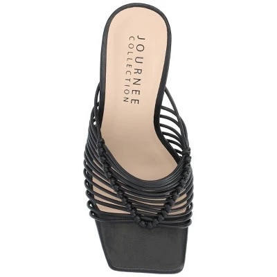 Journee Collection Womens Saskia Tru Comfort Foam Mid Heel Open Toe Pumps 5 Journee Collection Womens Saskia Tru Comfort Foam Mid Heel Open Toe Pumps - Image 3