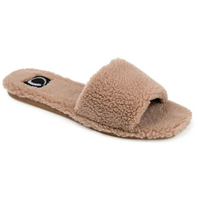Journee Collection Women's Faux Fur Sunlight Slipper 13 Journee Collection Women's Faux Fur Sunlight Slipper - Image 11