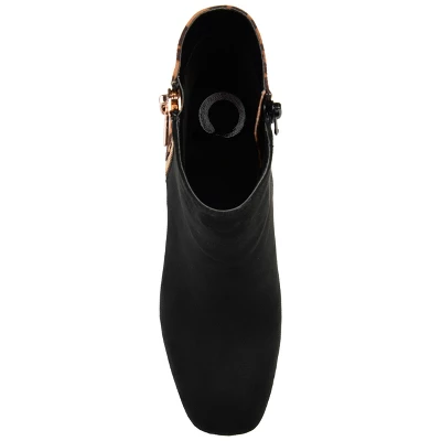 Journee Collection Womens Sarah Inside Zip Block Heel Booties 5 Journee Collection Womens Sarah Inside Zip Block Heel Booties - Image 3