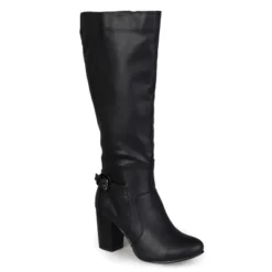 Journee Collection Womens Carver Wide Calf Stacked Heel Knee High Boots 17 Journee Collection Womens Carver Wide Calf Stacked Heel Knee High Boots -Journee Collection GUEST 67900d02 95af 434b ba39 92c20f68c037