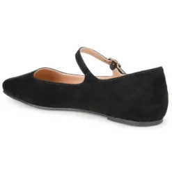 Journee Collection Womens Carrie Buckle Square Toe Mary Jane Flats -Journee Collection GUEST 689b4ed5 9213 402e b9ac 0b62c1864b27