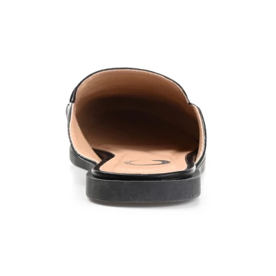 Journee Collection Womens Rubee Slip On Round Toe Mules Flats 4 Journee Collection Womens Rubee Slip On Round Toe Mules Flats - Image 2