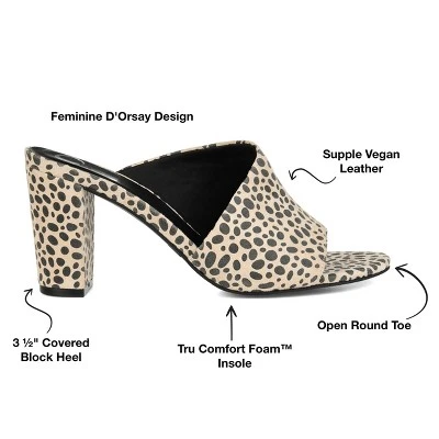 Journee Collection Womens Allea Tru Comfort Foam D'Orsay Block Heel Sandals 9 Journee Collection Womens Allea Tru Comfort Foam D'Orsay Block Heel Sandals - Image 7