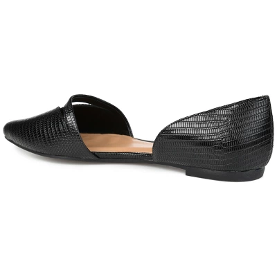 Journee Collection Womens Braely Slip On Pointed Toe Ballet Flats 8 Journee Collection Womens Braely Slip On Pointed Toe Ballet Flats - Image 6