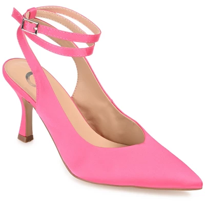 Journee Collection Womens Marcella Buckle Mid Stiletto Pointed Toe Pumps 12 Journee Collection Womens Marcella Buckle Mid Stiletto Pointed Toe Pumps - Image 10