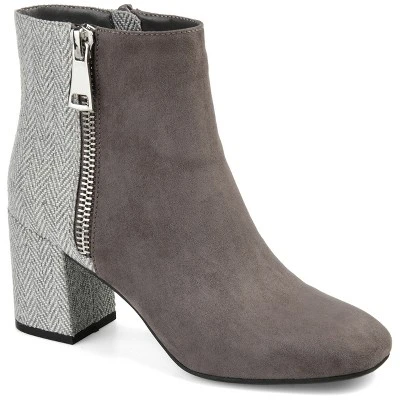 Journee Collection Womens Sarah Inside Zip Block Heel Booties 13 Journee Collection Womens Sarah Inside Zip Block Heel Booties - Image 11