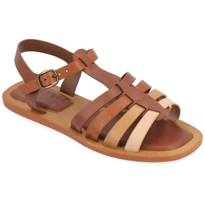 Journee Collection Womens Benicia Tru Comfort Foam Buckle Flat Sandals 13 Journee Collection Womens Benicia Tru Comfort Foam Buckle Flat Sandals - Image 11