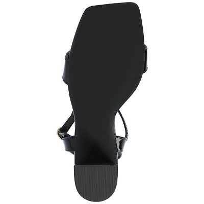 Journee Collection Womens Tivona Tru Comfort Foam Mid Heel Ankle Strap Sandals 6 Journee Collection Womens Tivona Tru Comfort Foam Mid Heel Ankle Strap Sandals - Image 4