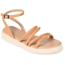 Journee Collection Womens Palomma Tru Comfort Foam Ankle Strap Flat Sandals 25 Journee Collection Womens Palomma Tru Comfort Foam Ankle Strap Flat Sandals -Journee Collection GUEST 6be38f40 5dc4 4655 840a e4e055b43403