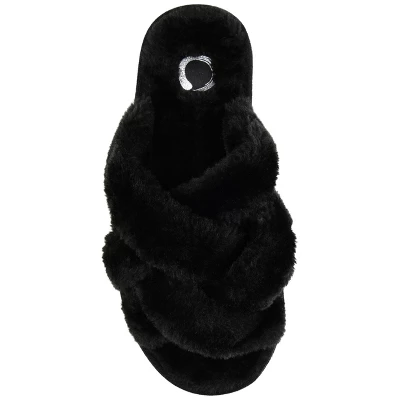 Journee Collection Womens Quiet Comfort Insole Slip On Slide Open Toe Slippers 5 Journee Collection Womens Quiet Comfort Insole Slip On Slide Open Toe Slippers - Image 3