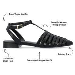 Journee Collection Womens Alivia Ankle Strap Block Heel Pointed Toe Flats 21 Journee Collection Womens Alivia Ankle Strap Block Heel Pointed Toe Flats -Journee Collection GUEST 6e9bde8b e709 4ceb bc71 5df3d0e3cbd6