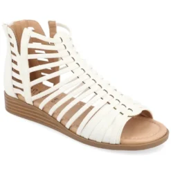 Journee Collection Womens Delilah Tru Comfort Foam Gladiator Sliver Wedge Sandals 30 Journee Collection Womens Delilah Tru Comfort Foam Gladiator Sliver Wedge Sandals -Journee Collection GUEST 6fd4c902 674c 4833 bca2 2c723523f117