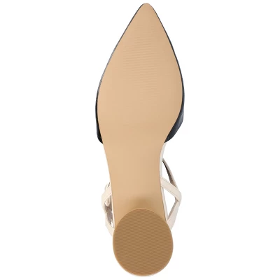 Journee Collection Womens Brynn Croco Vegan Leather Pointed Toe Flats 6 Journee Collection Womens Brynn Croco Vegan Leather Pointed Toe Flats - Image 4