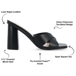 Journee Collection Womens Chazz Tru Comfort Foam Vegan Leather Block Heel Sandals 21 Journee Collection Womens Chazz Tru Comfort Foam Vegan Leather Block Heel Sandals -Journee Collection GUEST 70c5abb5 c736 4e99 8049 cb07dd64d983
