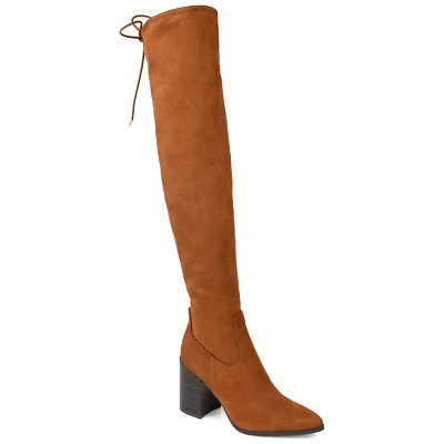 Journee Collection Womens Paras Tru Comfort Foam Stacked Heel Over The Knee Boots 11 Journee Collection Womens Paras Tru Comfort Foam Stacked Heel Over The Knee Boots - Image 10