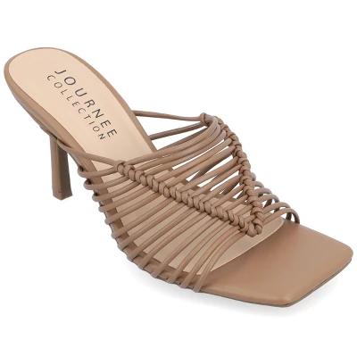 Journee Collection Womens Saskia Tru Comfort Foam Mid Heel Open Toe Pumps 12 Journee Collection Womens Saskia Tru Comfort Foam Mid Heel Open Toe Pumps - Image 10