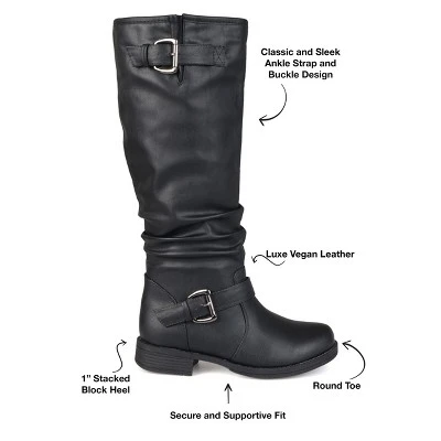 Journee Collection Extra Wide Calf Women's Stormy Boot 9 Journee Collection Extra Wide Calf Women's Stormy Boot - Image 7