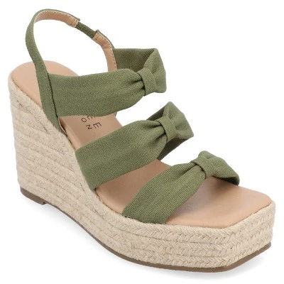 Journee Collection Womens Santorynn Tru Comfort Foam Sling Back Espadrille Platform Wedge Sandals 13 Journee Collection Womens Santorynn Tru Comfort Foam Sling Back Espadrille Platform Wedge Sandals - Image 11