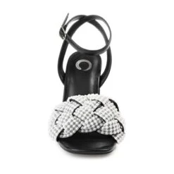 Journee Collection Womens Dua Tru Comfort Foam Pearl Accents Block Heel Sandals Black 6.5 14 Journee Collection Womens Dua Tru Comfort Foam Pearl Accents Block Heel Sandals Black 6.5 -Journee Collection GUEST 71c5ea08 5333 4891 848f 2bc35b2d5897