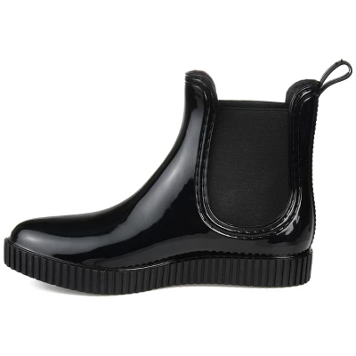 Journee Collection Womens Drip Tru Comfort Foam Almond Toe Rain Boots 3 Journee Collection Womens Drip Tru Comfort Foam Almond Toe Rain Boots