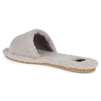 Journee Collection Women's Faux Fur Sunlight Slipper 8 Journee Collection Women's Faux Fur Sunlight Slipper - Image 6