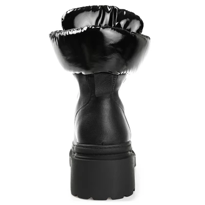 Journee Collection Womens Irrah Round Toe Block Heel Ankle Booties 4 Journee Collection Womens Irrah Round Toe Block Heel Ankle Booties - Image 2