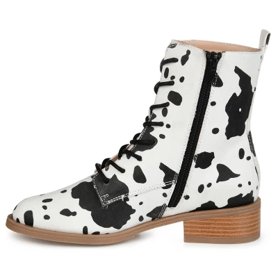 Journee Collection Womens Vienna Block Heel Combat Boots 3 Journee Collection Womens Vienna Block Heel Combat Boots