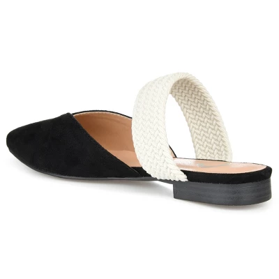 Journee Collection Womens Roxeene Slip On Pointed Toe Mules Flats 8 Journee Collection Womens Roxeene Slip On Pointed Toe Mules Flats - Image 6