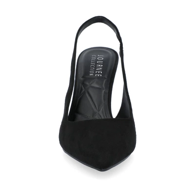 Journee Collection Womens Elenney Tru Comfort Foam Mid Heel Pointed Toe Pumps 7 Journee Collection Womens Elenney Tru Comfort Foam Mid Heel Pointed Toe Pumps - Image 5