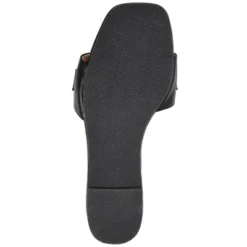 Journee Collection Womens Leonie Slide Flat Sandals -Journee Collection GUEST 782a4798 9e11 417d 8bb8 7dc04a26a3a0