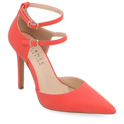 Journee Collection Womens Lilyann Multi Strap Stiletto Pointed Toe Pumps 15 Journee Collection Womens Lilyann Multi Strap Stiletto Pointed Toe Pumps - Image 13