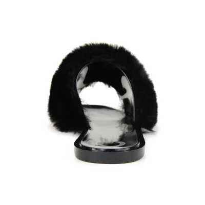Journee Collection Women's Faux Fur Dusk Slide 4 Journee Collection Women's Faux Fur Dusk Slide - Image 2