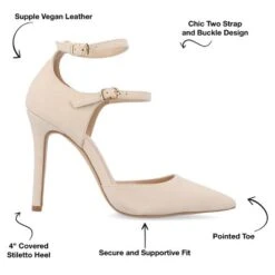 Journee Collection Womens Lilyann Multi Strap Stiletto Pointed Toe Pumps 22 Journee Collection Womens Lilyann Multi Strap Stiletto Pointed Toe Pumps -Journee Collection GUEST 79365bce 1aa7 45bd 8725 bc5ee9a0665d