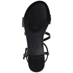 Journee Collection Womens Jalia Multi Strap Flat Sandals -Journee Collection GUEST 799669c5 7682 4a30 9abd c9d61d1efeeb