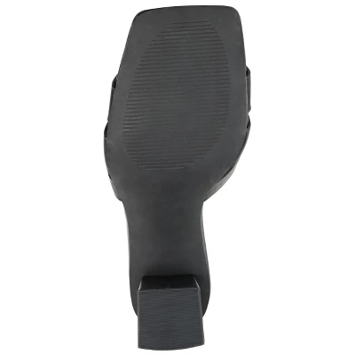 Journee Collection Womens Renatta Tru Comfort Foam Open Square Toe Block Heel Sandals 6 Journee Collection Womens Renatta Tru Comfort Foam Open Square Toe Block Heel Sandals - Image 4