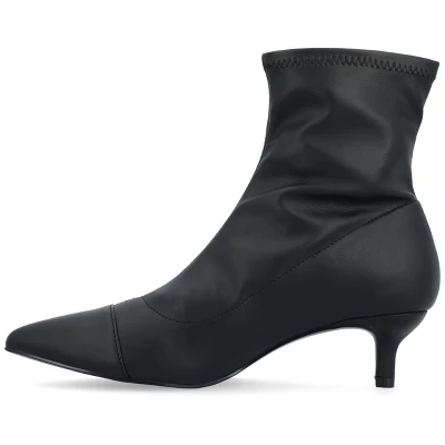 Journee Collection Womens Jadde Tru Comfort Foam Pull On Kitten Heel Bootie 3 Journee Collection Womens Jadde Tru Comfort Foam Pull On Kitten Heel Bootie