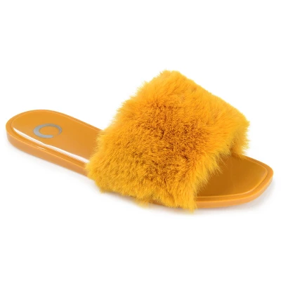 Journee Collection Women's Faux Fur Dusk Slide 12 Journee Collection Women's Faux Fur Dusk Slide - Image 10