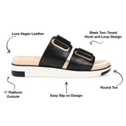 Journee Collection Womens Ashanti Slip On Slide Multi Strap Sandals 19 Journee Collection Womens Ashanti Slip On Slide Multi Strap Sandals -Journee Collection GUEST 7aa934a7 229c 4f7e aa6f 86ddad159047