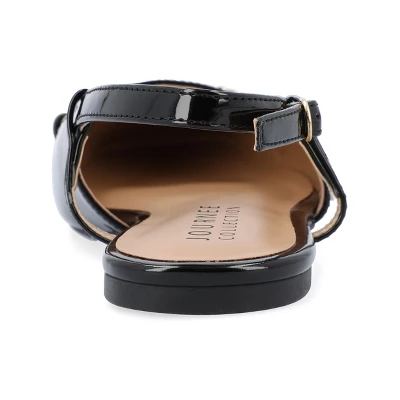 Journee Collection Womens Ceecy Tru Comfort Foam Sling Back Buckle Square Toe Flats 4 Journee Collection Womens Ceecy Tru Comfort Foam Sling Back Buckle Square Toe Flats - Image 2