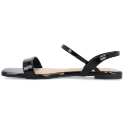 Journee Collection Womens Karren Tru Comfort Foam Pull On Sling Back Flat Sandals