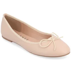 Journee Collection Womens Vika Slip On Round Toe Ballet Flats -Journee Collection GUEST 7cd36207 c151 48a6 9819 8f38eb111c70
