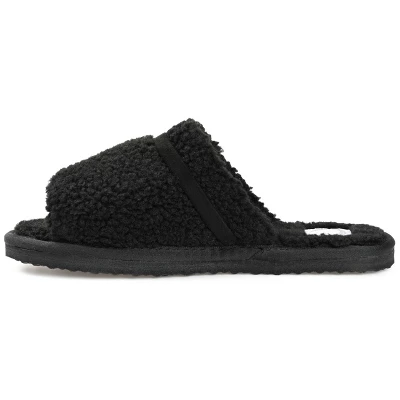 Journee Collection Womens Caterina Tru Comfort Foam Slip On Slide Open Toe Slippers 3 Journee Collection Womens Caterina Tru Comfort Foam Slip On Slide Open Toe Slippers