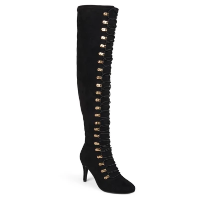 Journee Collection Womens Trill Round Toe Over The Knee Boots 11 Journee Collection Womens Trill Round Toe Over The Knee Boots - Image 9