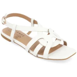 Journee Collection Womens Alorra Tru Comfort Foam Buckle Flat Sandals -Journee Collection GUEST 7d6999ba 49bf 4022 a0e6 9f86be7355d8