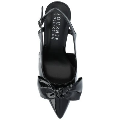 Journee Collection Womens Viera Tru Comfort Foam Mid Heel Pointed Toe Pumps 5 Journee Collection Womens Viera Tru Comfort Foam Mid Heel Pointed Toe Pumps - Image 3