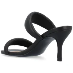 Journee Collection Womens Mellody Light Puff Strap Slip On Open Toe Pumps -Journee Collection GUEST 7e41a6fd 0851 4e0c a6d8 1554b2981fb7